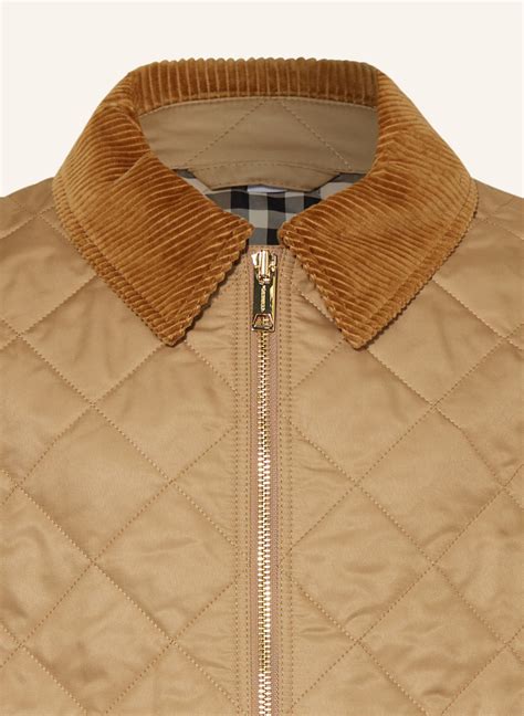 burberry steppjacke damen beige|Designer.